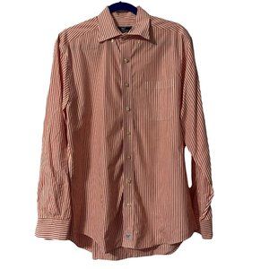 Vineyard Vines Red Striped Casual Button Down Shirt